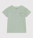 Camiseta de punto flameado para niño