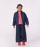 Chaqueta infantil denim lisa con estampado de estrellas azul