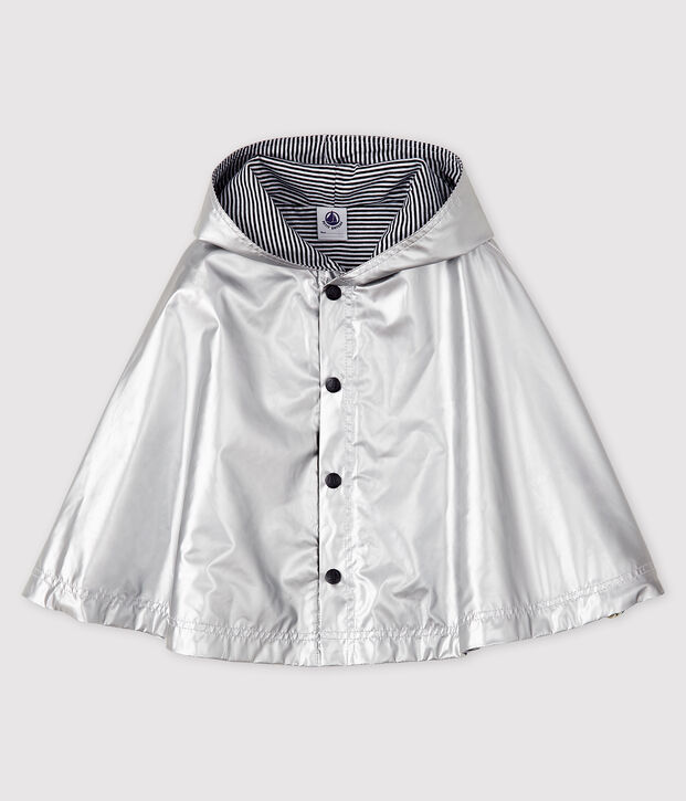 Capa hidr&oacute;fuga para beb&eacute; ni&ntilde;a/ni&ntilde;o gris