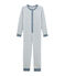 Pelele para niño blanco MARSHMALLOW/azul ASTRO