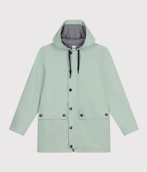 Chubasquero emblem&aacute;tico unisex verde
