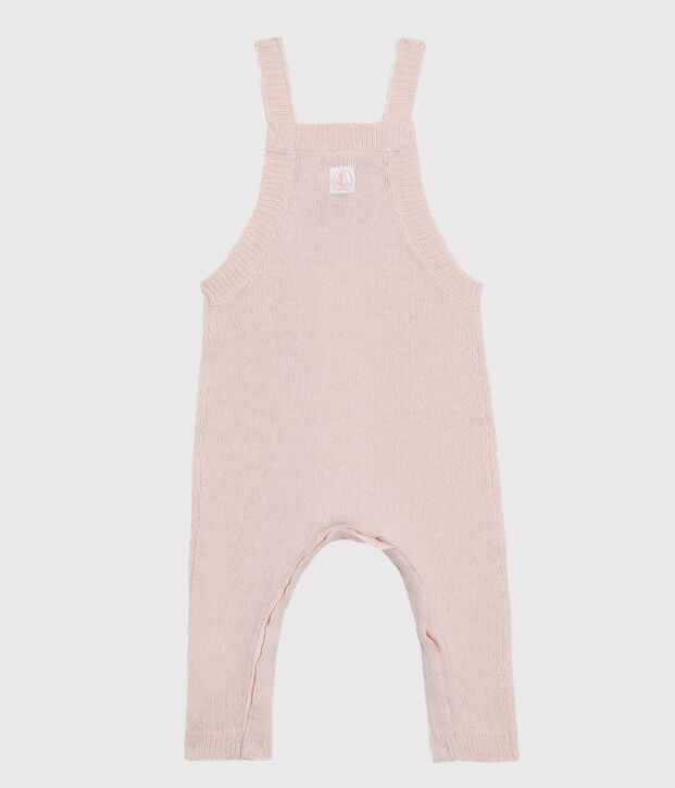 Peto largo para beb&eacute; ni&ntilde;o de punto de lana, nylon y alpaca. FLEUR
