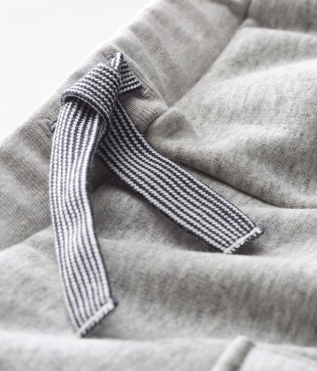 Pantal&oacute;n de terciopelo para beb&eacute; ni&ntilde;o gris