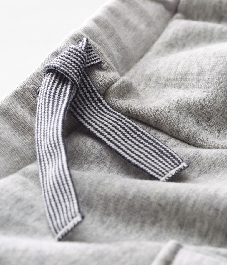 Pantal&oacute;n de terciopelo para beb&eacute; ni&ntilde;o gris