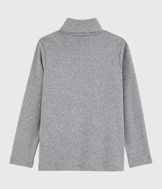Prenda de cuello de cisne de algodón de niña/niño gris SUBWAY CHINE