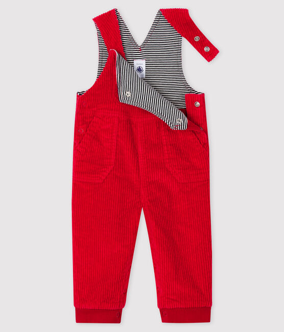 Peto largo para bebé niño rojo TERKUIT