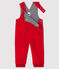 Peto largo para bebé niño rojo TERKUIT