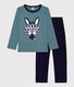 Pijama infantil de terciopelo