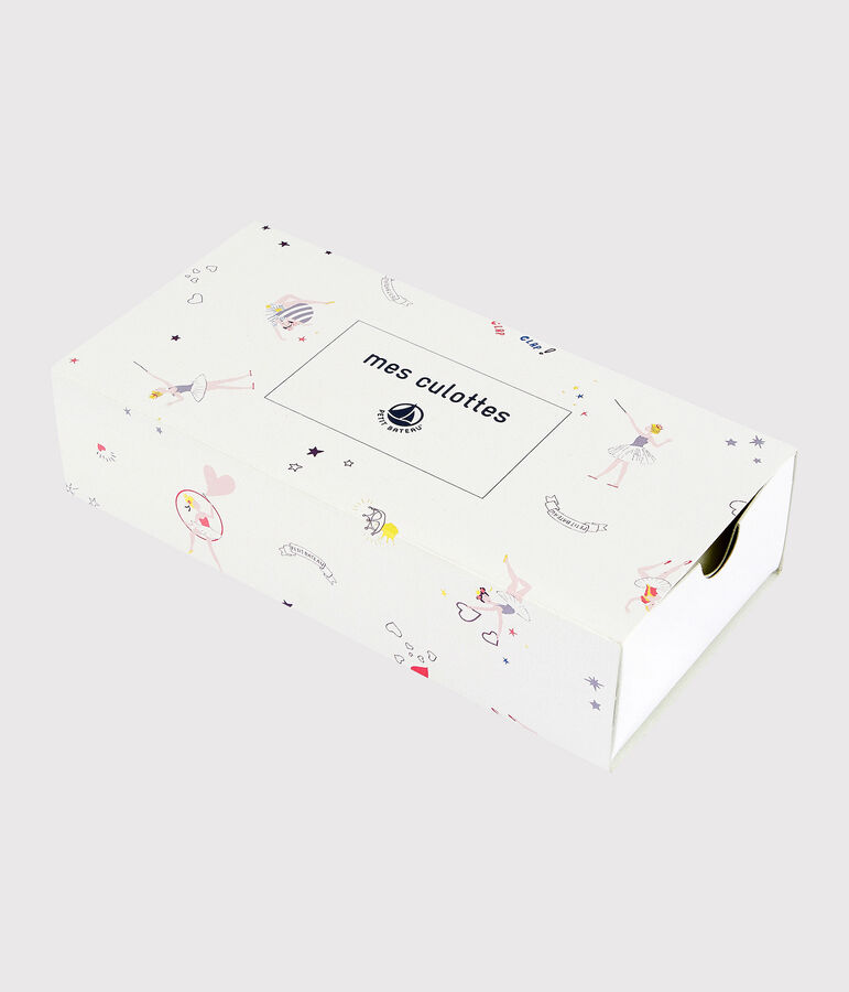 Juego de 5 braguitas m&aacute;gicas para ni&ntilde;a peque&ntilde;a multicolor