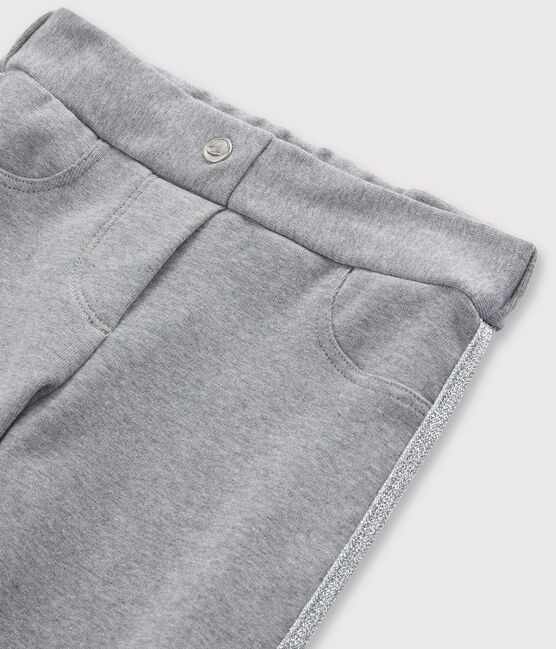 Jeggings para niña gris SUBWAY CHINE