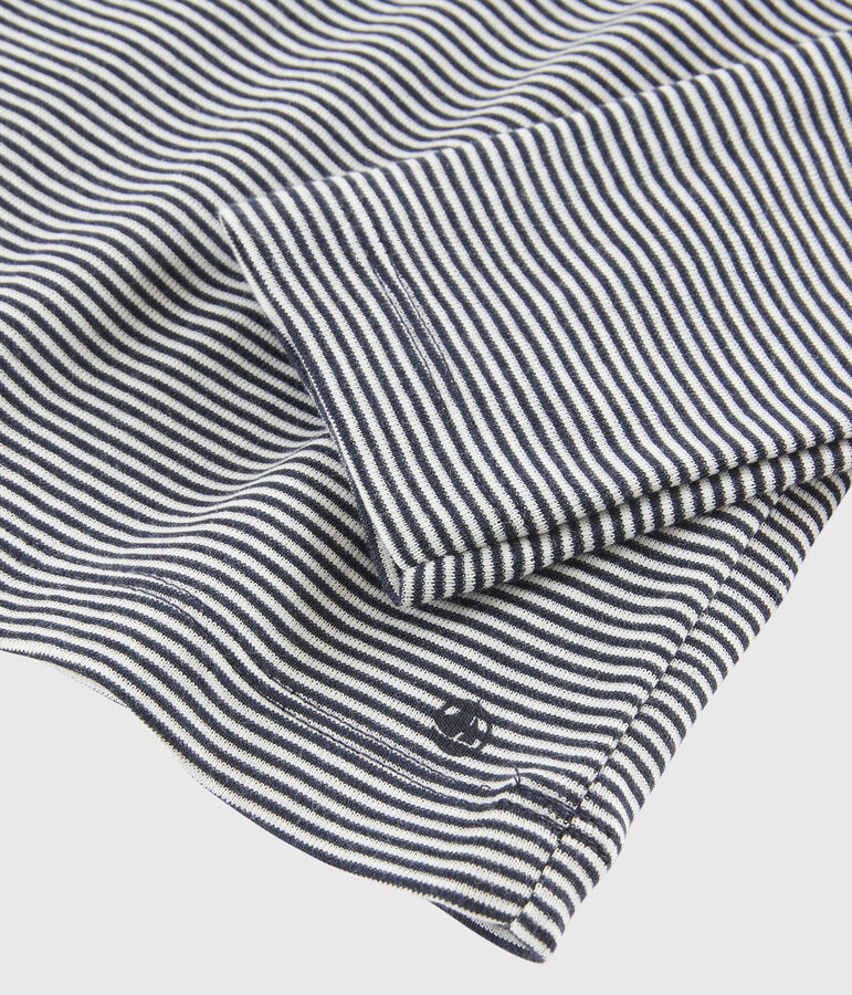 Jersey de cuello alto para ni&ntilde;a/ni&ntilde;o azul SMOKING/blanco MARSHMALLOW