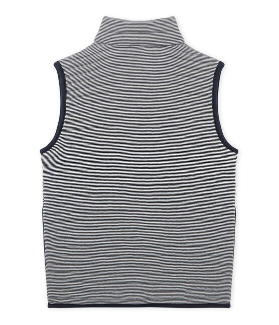 Doudoune sans manches garçon azul SMOKING/blanco LAIT