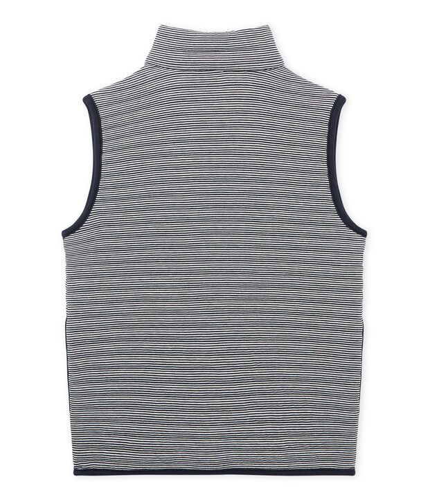 Doudoune sans manches gar&ccedil;on azul/blanco