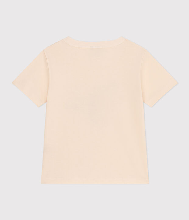 Camiseta estampada de jersey ligero para ni&ntilde;o crudo/multicolor