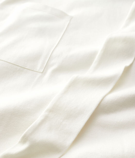 Camiseta para mujer/hombre Christoph Rumpf x Petit Bateau blanco MARSHMALLOW
