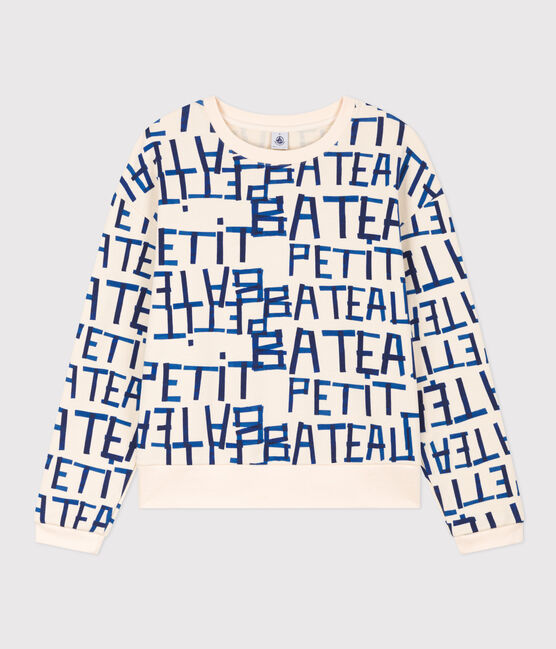 Sudadera de felpa para mujer blanco AVALANCHE/ MULTICO