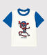 Camiseta de algodón de bebé.