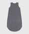 Saco de terciopelo milrayas para bebé azul SMOKING/blanco MARSHMALLOW