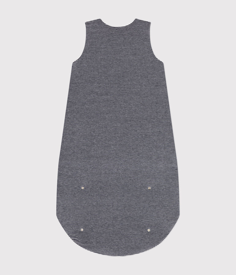 Saco de terciopelo milrayas para beb&eacute; azul SMOKING/blanco MARSHMALLOW