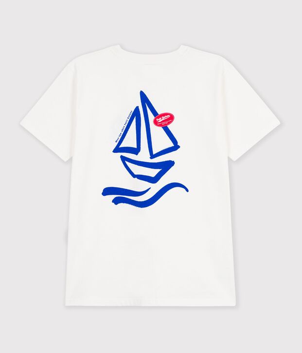 Camiseta unisex lisa de algod&oacute;n de manga corta blanco