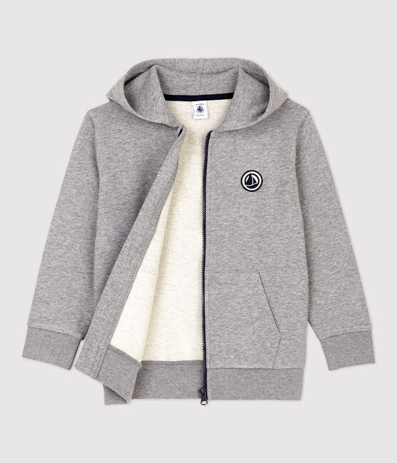 Sudadera con capucha de niña/niño gris SUBWAY CHINE