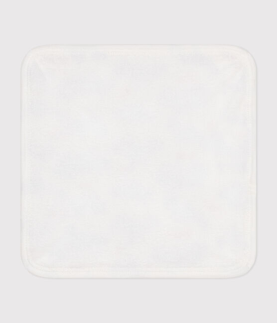 Toallita de algodón y rizo con estampado de París para bebé blanco MARSHMALLOW/blanco MULTICO