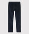 Pantalón de terciopelo para niña azul SMOKING