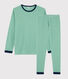 Pijama de mil rayas unisex con punto