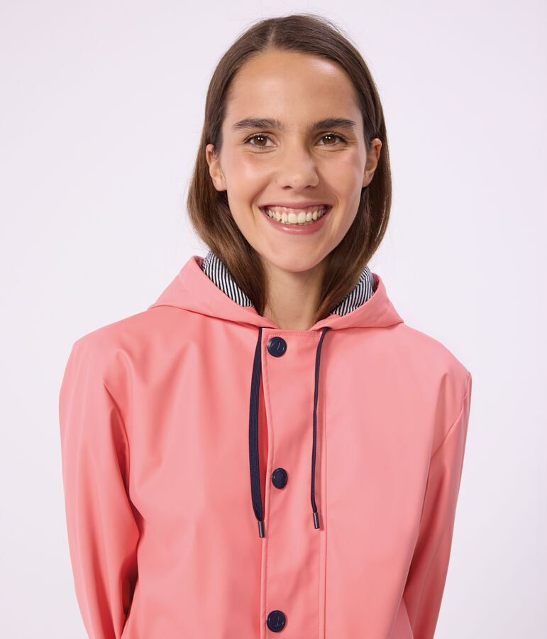 Chubasquero ic&oacute;nico unisex rosa FLAMAND