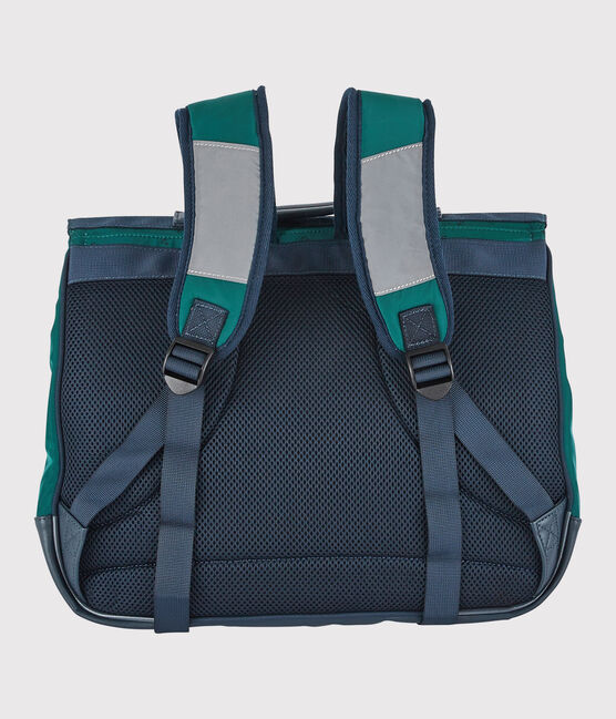 Mochila de niña/niño verde PINEDE/azul SMOKING
