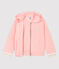 Sudadera con capucha de felpa de niña rosa MINOIS