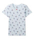 Camiseta estampada en jersey stretch