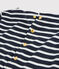 Vestido marinero para mujer azul SMOKING/blanco MARSHMALLOW