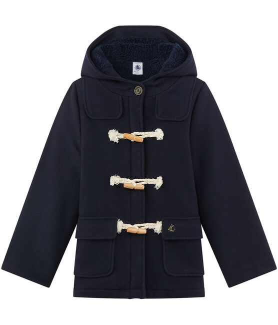 Parka niña de lana azul SMOKING