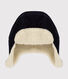 Gorro «chapka» infantil de terciopelo y borreguito