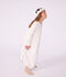 Camis&oacute;n disfraz de princesa y diadema infantil de algod&oacute;n blanco/multicolor