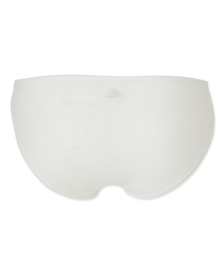 Braguita de algod&oacute;n ligero para mujer blanco LAIT