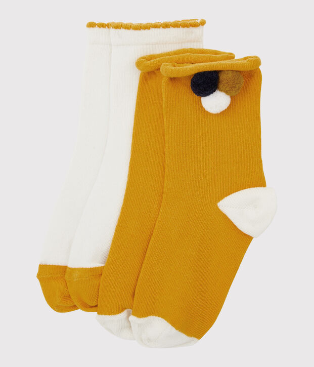 Lote de calcetines para ni&ntilde;a multicolor