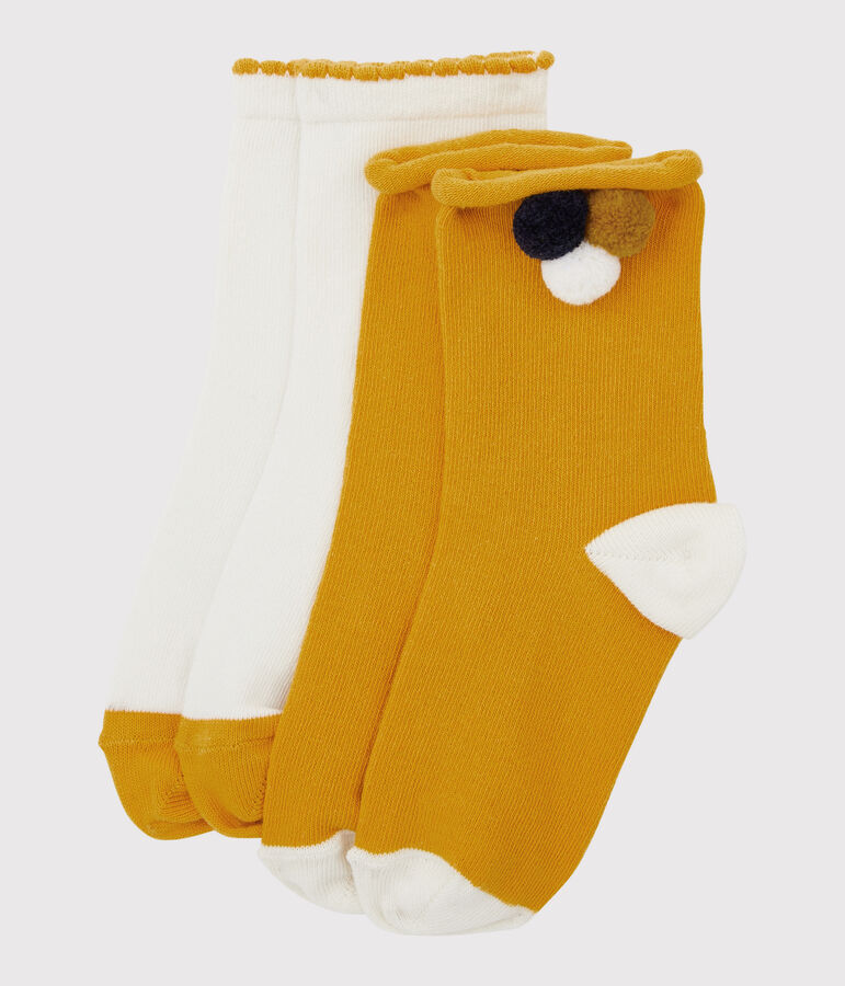 Lote de calcetines para ni&ntilde;a multicolor