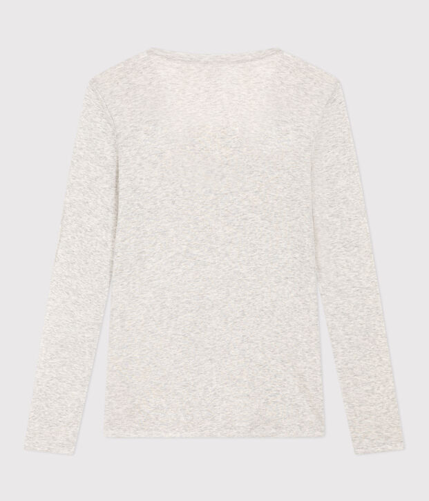 Camiseta segunda piel de algod&oacute;n ligero para mujer BELUGA CHINE