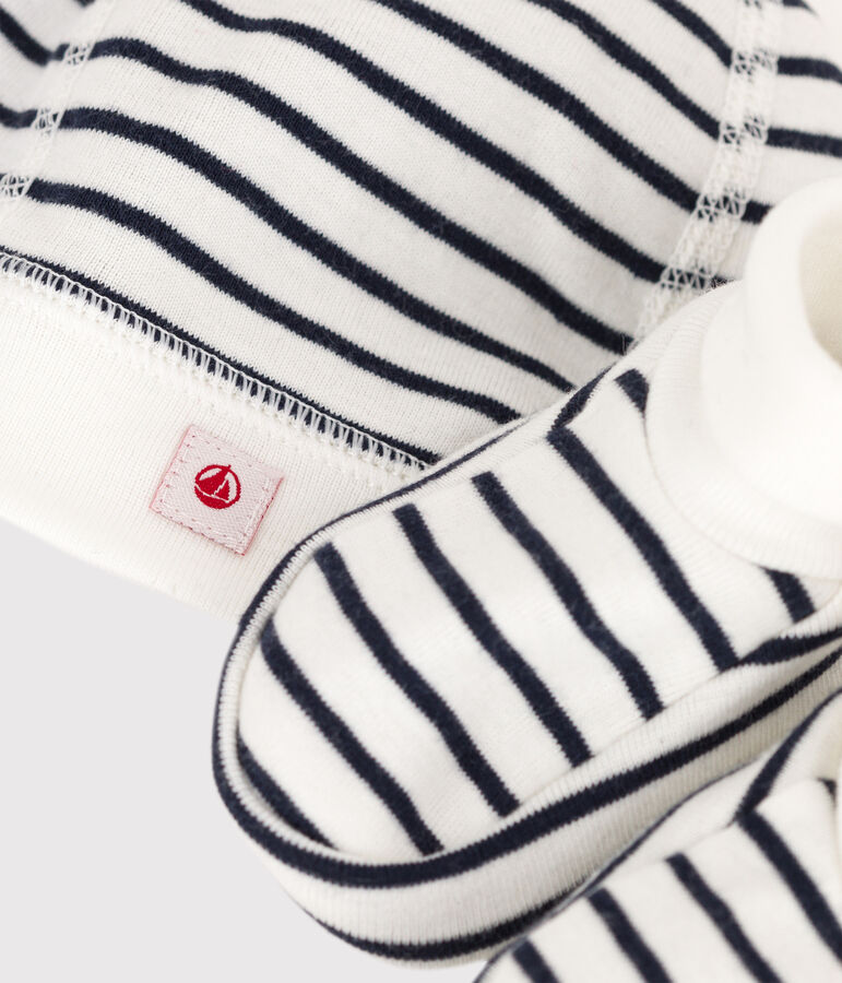 Juego de 2 prendas marineras de beb&eacute; de algod&oacute;n org&aacute;nico multicolor