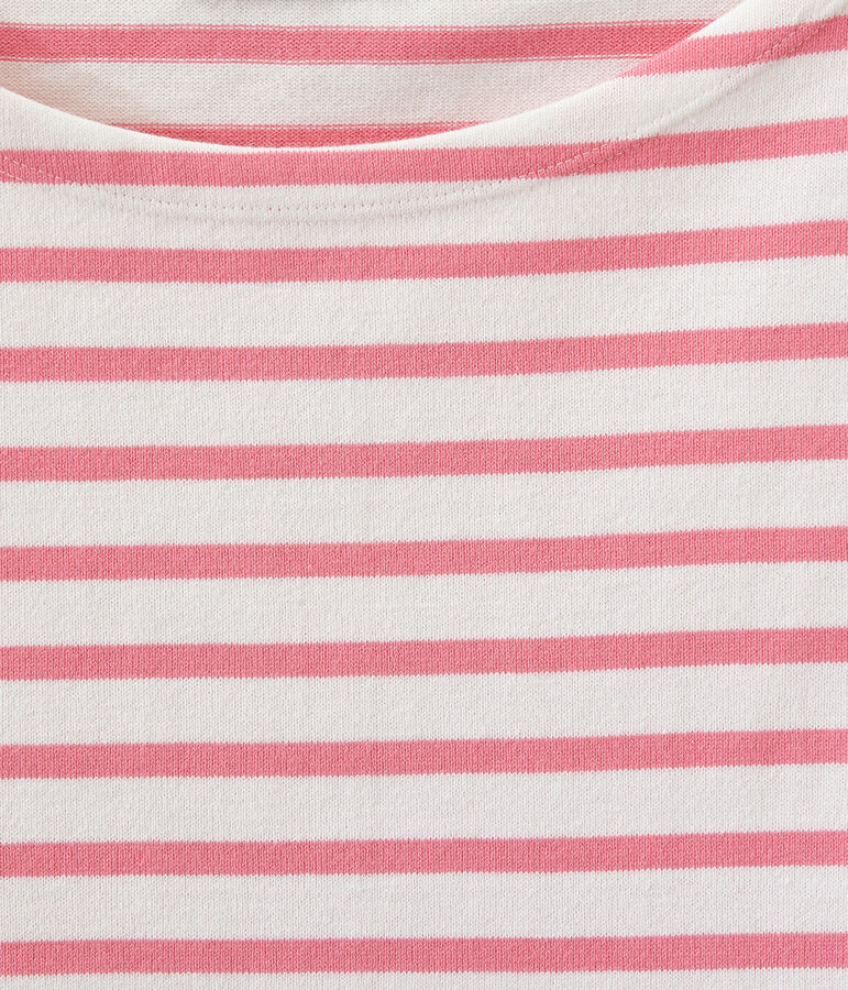 Marinera ic&oacute;nica blanco/rosa