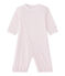 Saco bebé niña 2 en 1 rosa VIENNE/blanco MULTICO