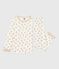 Pijama infantil de terciopelo con estampado de leopardos MILK/ MULTICO