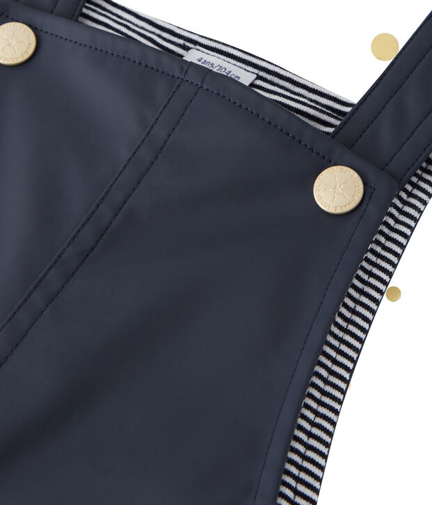 Mono de beb&eacute; impermeable Petit bateau x Marie-Agn&egrave;s Gillot azul