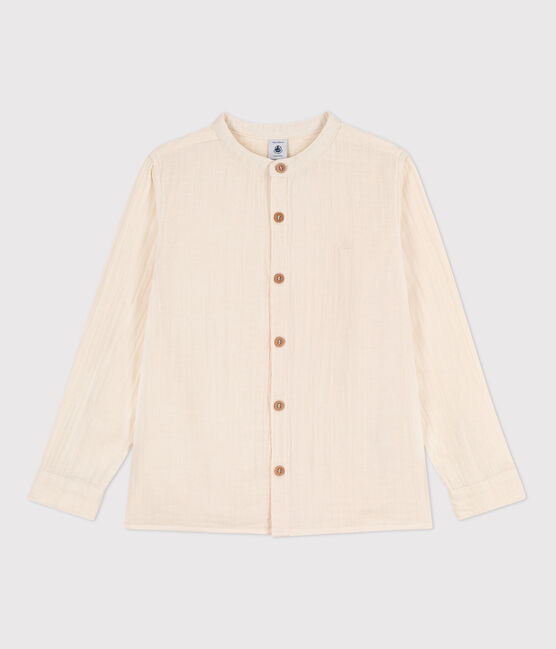 Camisa de gasa de algodón de niño crudo AVALANCHE