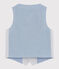 Chaleco de mil rayas de niño gris GRIS/blanco MARSHMALLOW