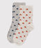 Juego de 2 pares de calcetines para niño/niña variante 1