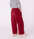 Pantalón infantil liso de pana