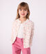 Cárdigan infantil de algodón estampado